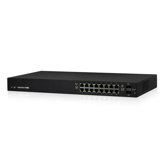 Ubiquiti EdgeSwitch 16-Port with 150W PoE | ES-16-150W