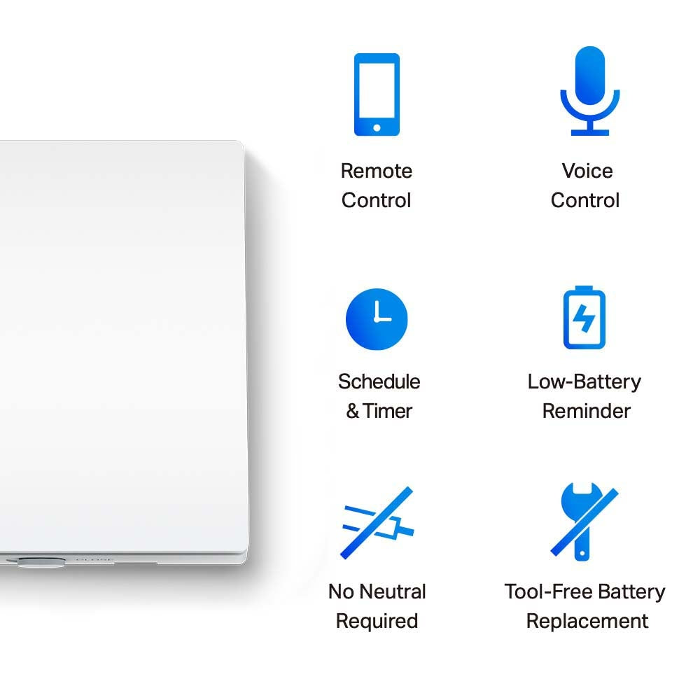 TP-Link Tapo 1-Gang Smart Light Switch