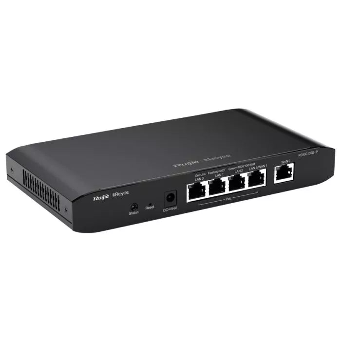 Reyee 5 Port Gigabit PoE Cloud Router - 2 WAN