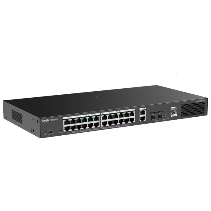 Reyee 26-Port Gigabit 24 PoE Smart Managed Switch - 370W