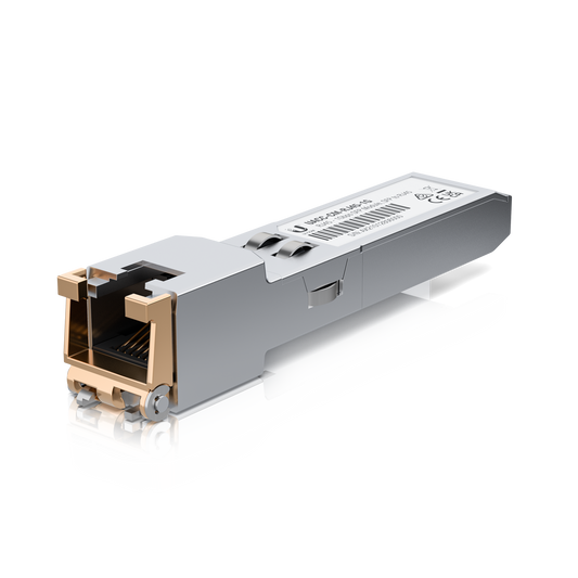 Ubiquiti 1G SFP to 1GbE RJ45 Module | UACC-CM-RJ45-1G