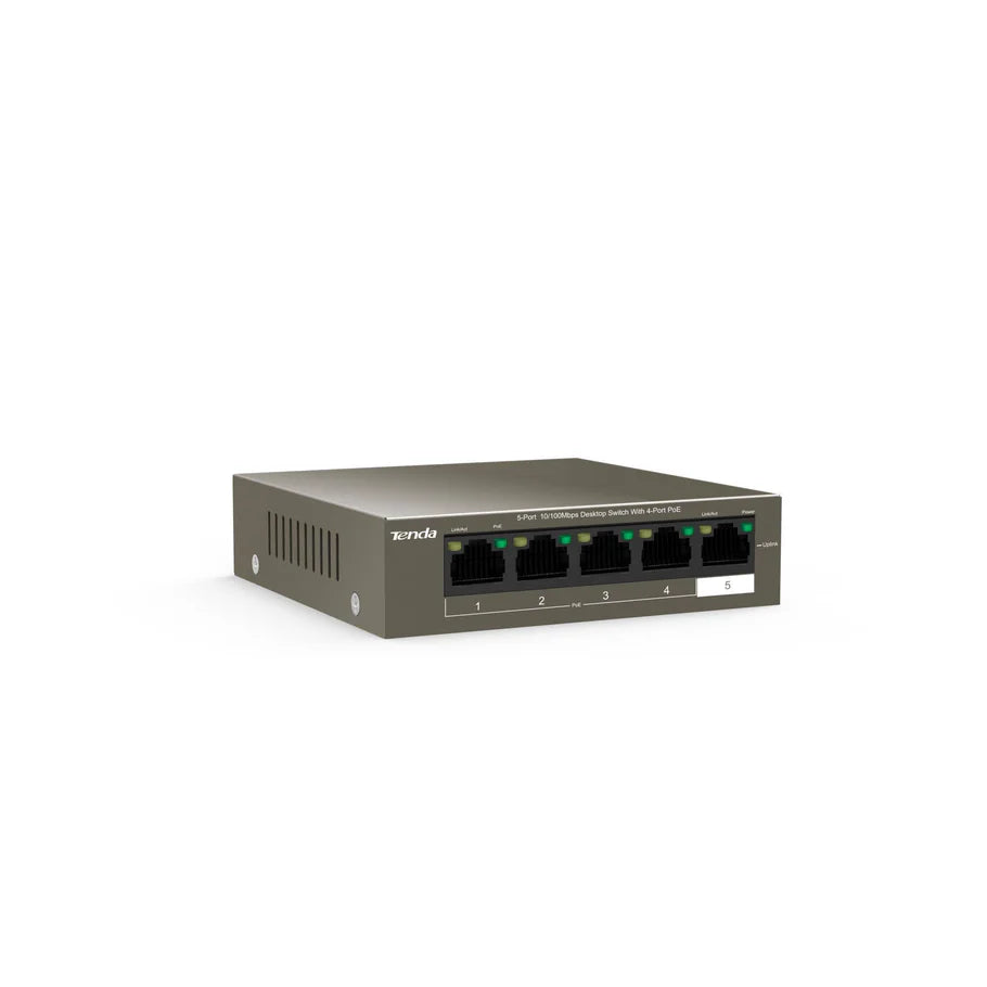 Tenda TEF1105P 5-Port Fast Ethernet Switch with PoE