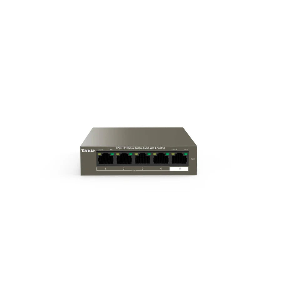 Tenda TEF1105P 5-Port Fast Ethernet Switch with PoE