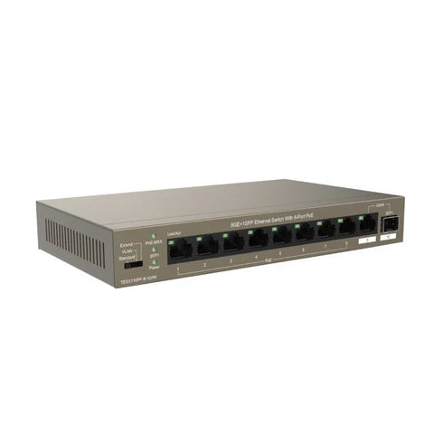 Tenda 8-Port Gigabit PoE Desktop Switch