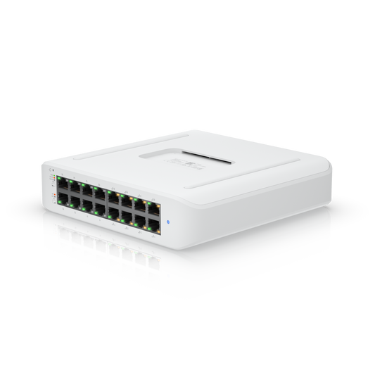 Ubiquiti UniFi Lite Switch 8-Port with 45W PoE | USW-Lite-16-POE