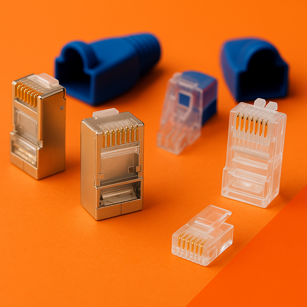 Network Connectors (RJ45, Fiber)