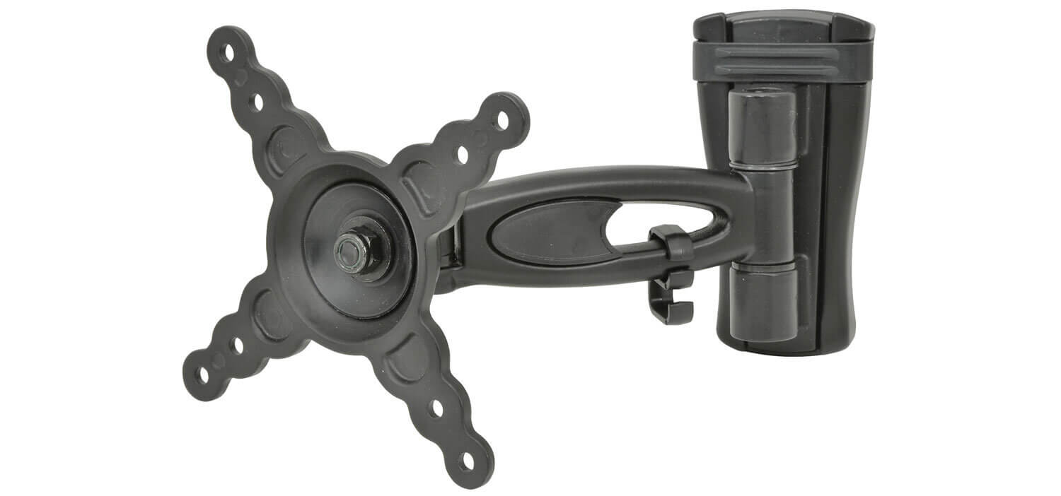 AVLINK HQO201 Compact Adjustable Single Arm TV Wall Mount Bracket designed for 13 to 40 inch screens.