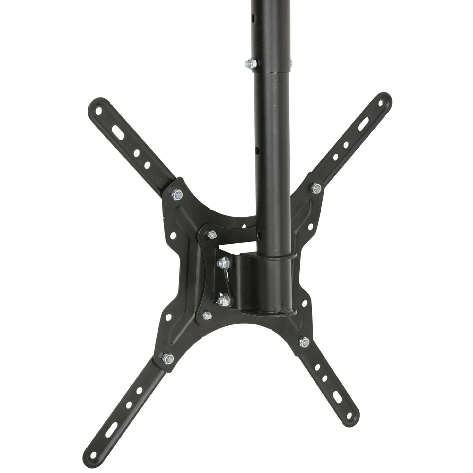 AVLINK TC2401 TV ceiling mount bracket designed for 26 to 55 inch screens, showcasing heavy duty steel construction.