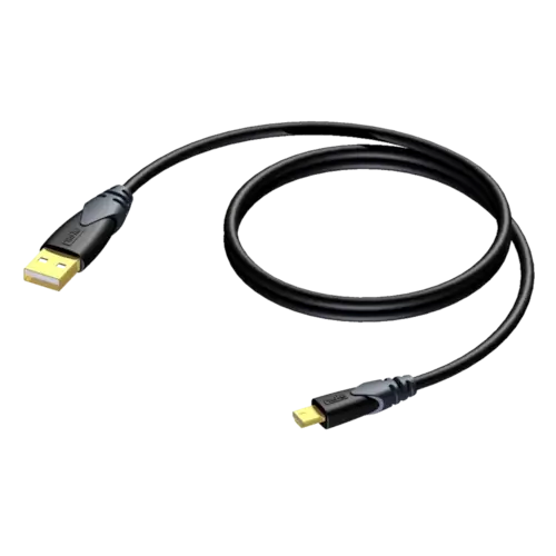 PROCAB USB Type-C to USB Type-C Active Optical Cable, 15 meters long, supporting USB 3.2 Gen 2 with a data transfer rate of 10 Gbps.