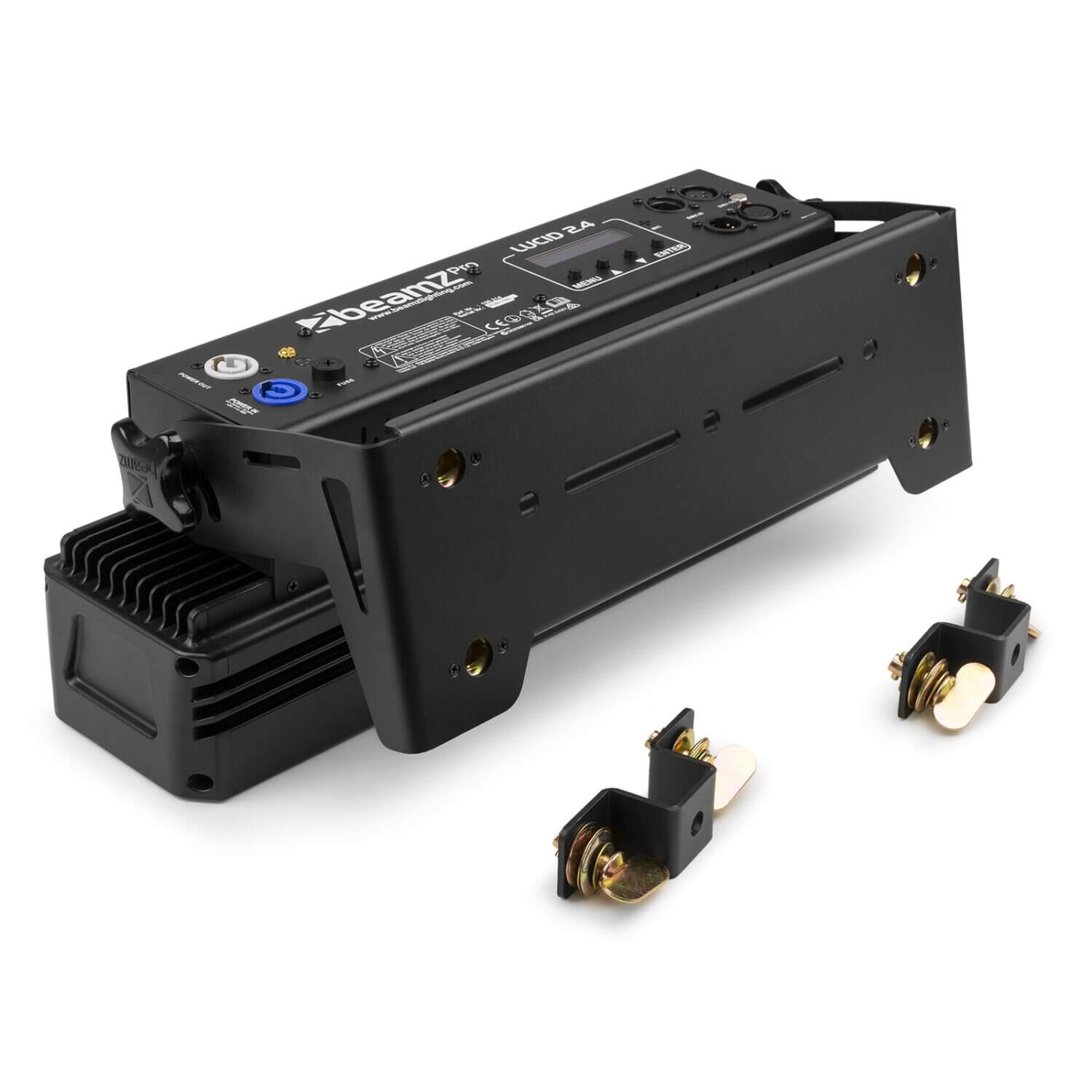 beamZ LUCID 2.4 LED BAR featuring 4x 30W RGBW lights, designed for professional stage lighting.