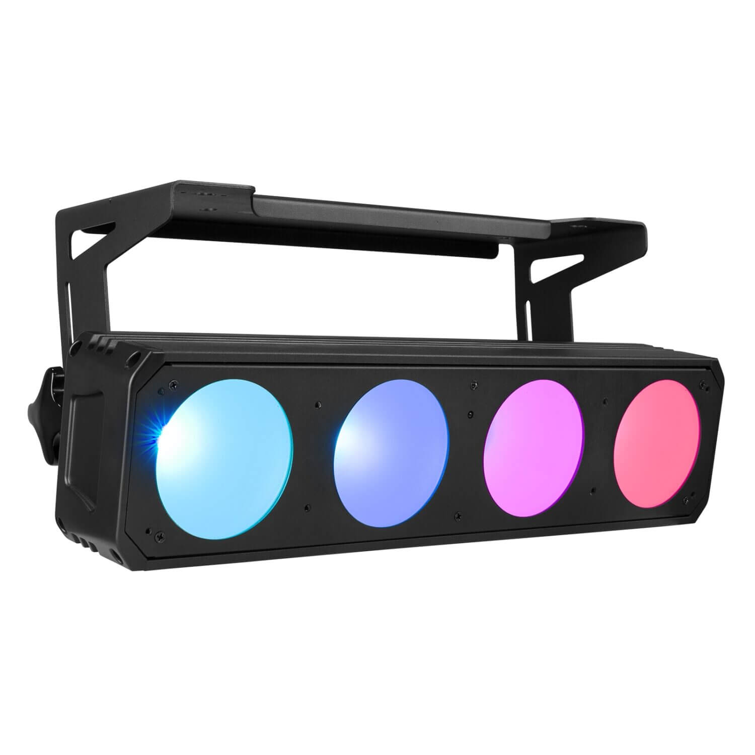 beamZ LUCID 2.4 LED BAR featuring 4x 30W RGBW lights, designed for professional stage lighting.