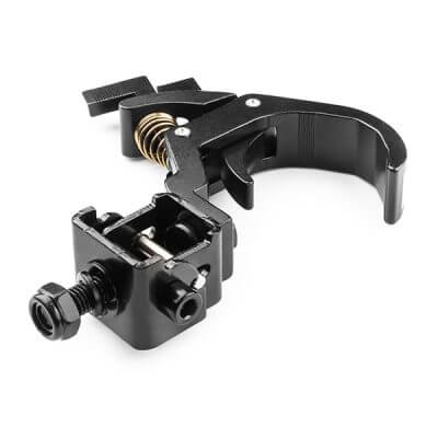 Beamz BC50B-150F Aluminum Foldable Quick Release Trigger Coupler in Black color
