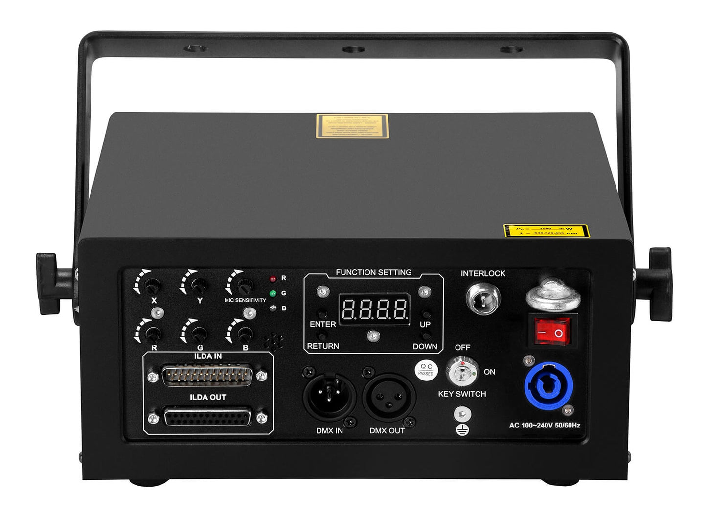 Beamz Pro PHANTOM 3000 RGB Analog Pure Diode Laser image
