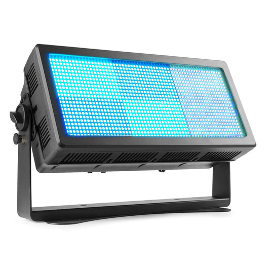 Beamz BS1500 IP65 RGBW LED Strobe product image showing side view