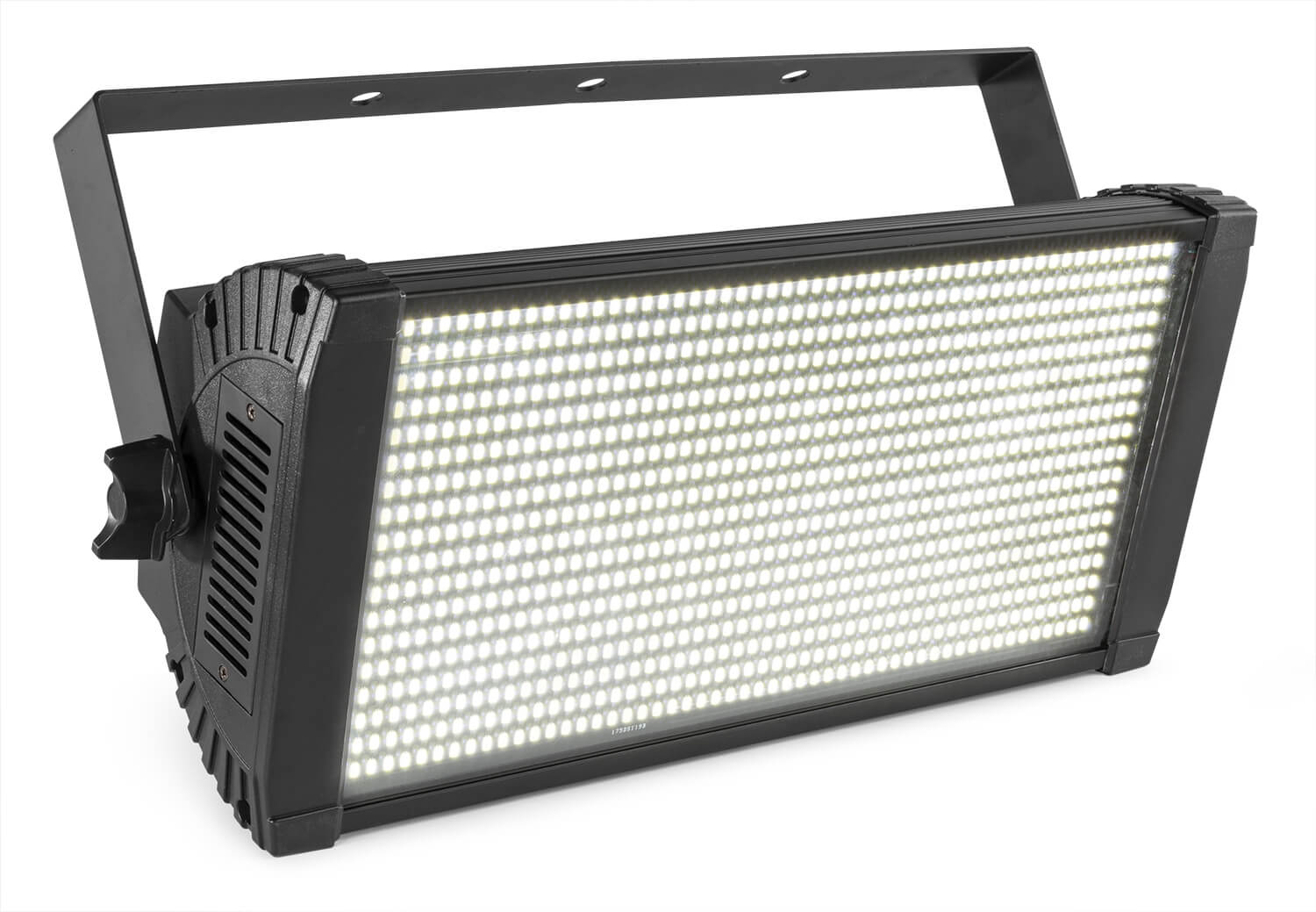 Beamz BS1000 Cool White LED Strobe product image showing the side view