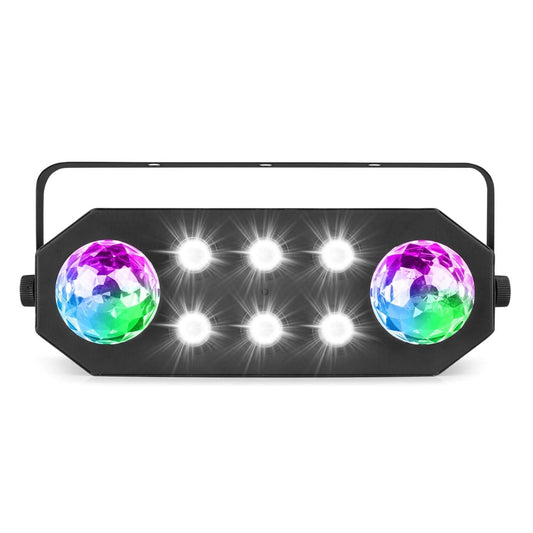 Beamz STROBEMOON 2-in-1 Party Effect - colorful and dynamic party lighting effect