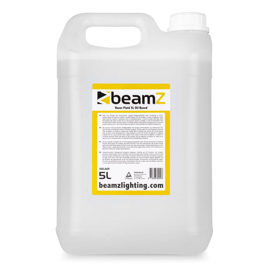 Beamz 5L Oil-Based Haze Liquid - Side View 1