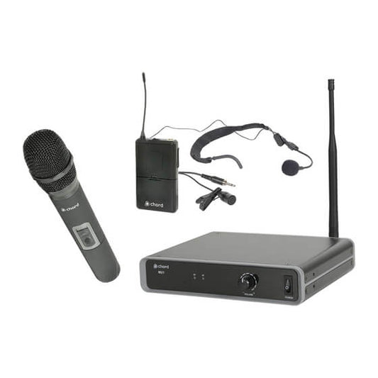 CHORD NU1-H UHF Handheld Microphone 863.1MHz - Professional Wireless Microphone System image