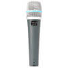 VONYX DM57A dynamic microphone with a pop shield, designed for vocal use, featuring an XLR connection.