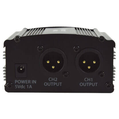 Chord PH482 Dual Phantom Power Unit featuring 48V power supply with dual channel XLR connections.