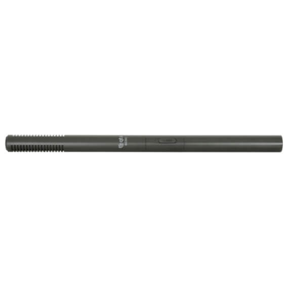 QTX SG300 Shotgun Microphone in a cardioid and hypercardioid pattern with an XLRM connector.