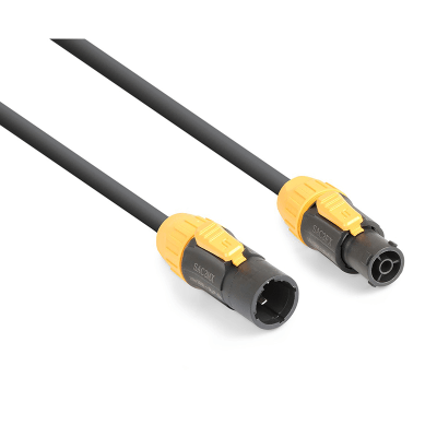 PDC CX16-5 Power Lead PWC True M to PWC True F 5m extension cable, showcasing its durable and water-resistant design.
