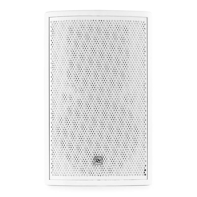 Power Dynamics PDW8W 8-Inch Passive Wall Mount Speaker in white color, showcasing its sleek design and features.
