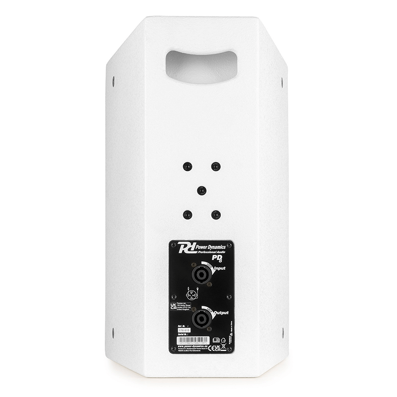 Power Dynamics PDW8W 8-Inch Passive Wall Mount Speaker in white color, designed for high-quality audio performance.