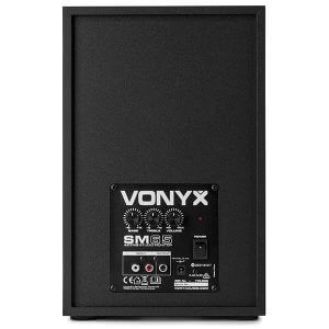 VONYX SM65 Active Studio Monitor 6.5 inch speakers designed for professional quality home recording and mixing.