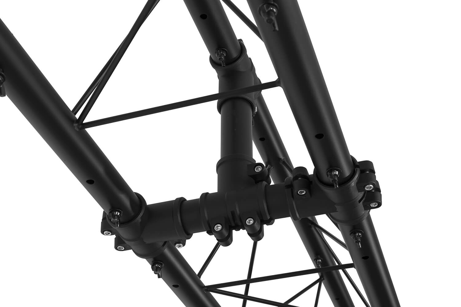 Beamz LB100T 3m x 4m Light Bridge with 2 T-Bars, Steel, 100kg Load