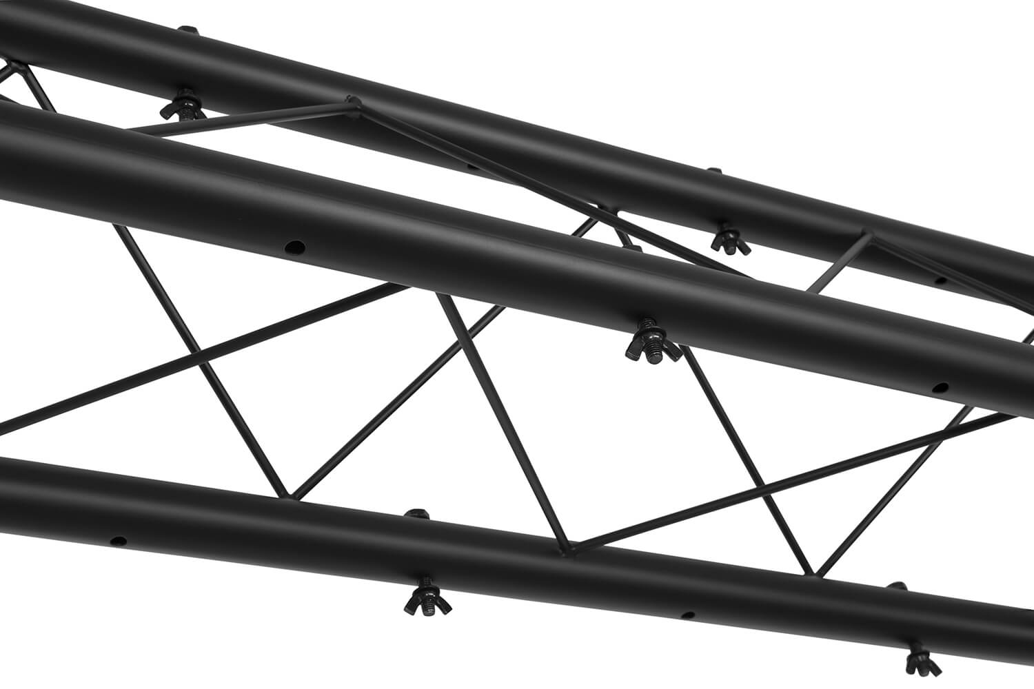 Beamz LB100T 3m x 4m Light Bridge with 2 T-Bars, Steel, 100kg Load