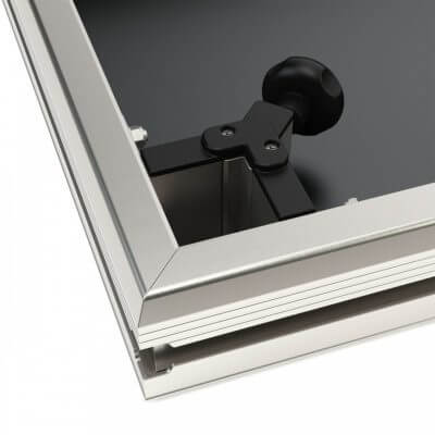 ALUSTAGE SCA 03 1x1m Hexa Stage Platform, a modular and waterproof stage solution for events.
