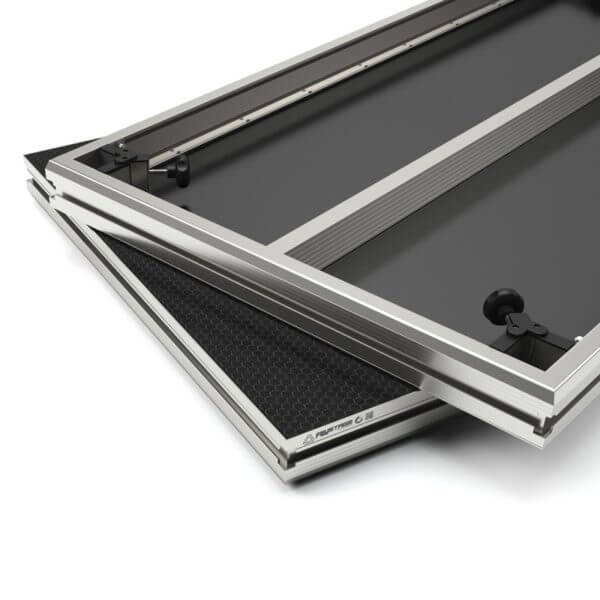 ALUSTAGE SCA-03 Hexa Stage Platform measuring 1x1.5m, showcasing a modular stage solution.