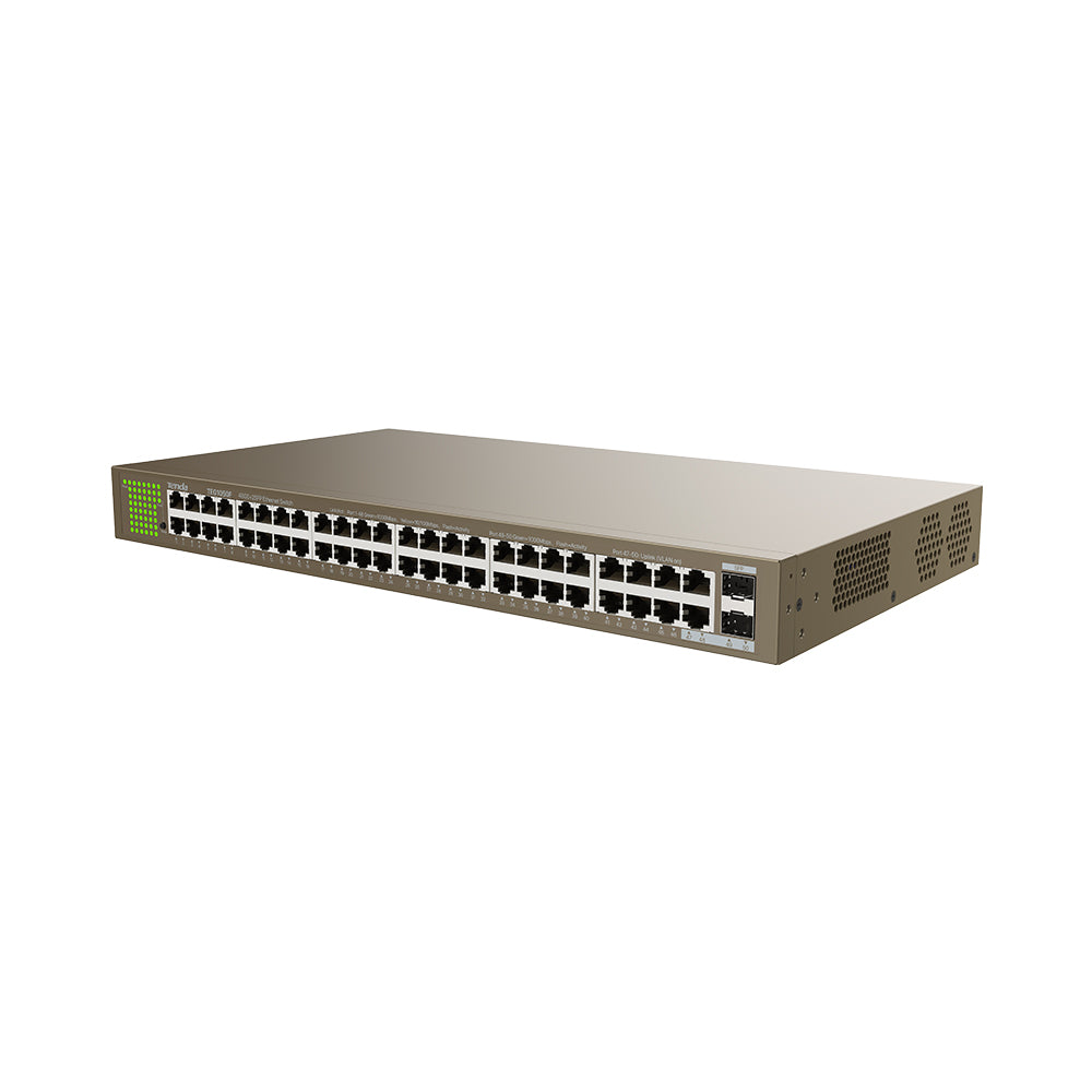 Tenda 48-Port Gigabit Switch - 2 SFP Slots