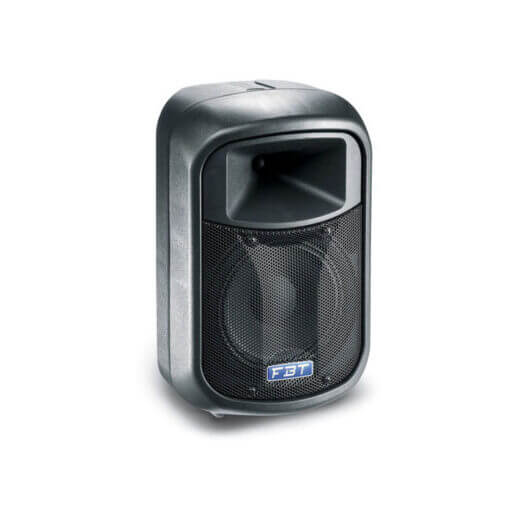 FBT J8 8 inch 160W RMS passive speaker displayed in a studio setting.