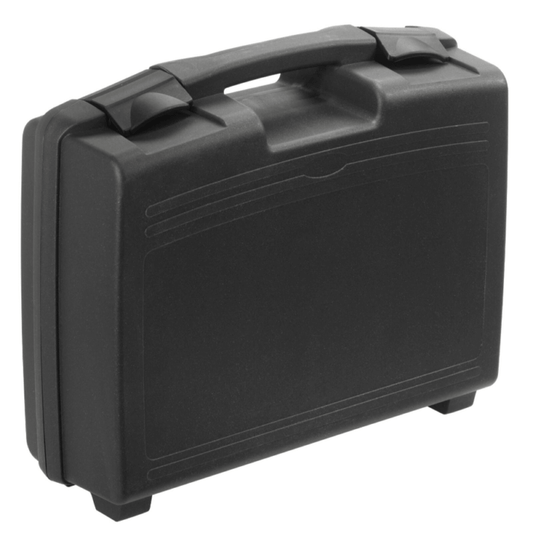 SP PAN 170/37S Black Polypropylene Carry Case with Cubed Foam, dimensions 370x310x122mm.