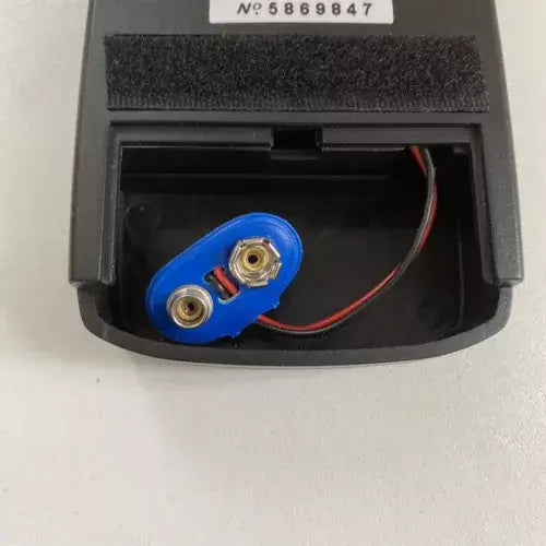 Skytronic Handheld Stud Detector featuring heavy duty ABS construction, buzzer, and LED indicator.