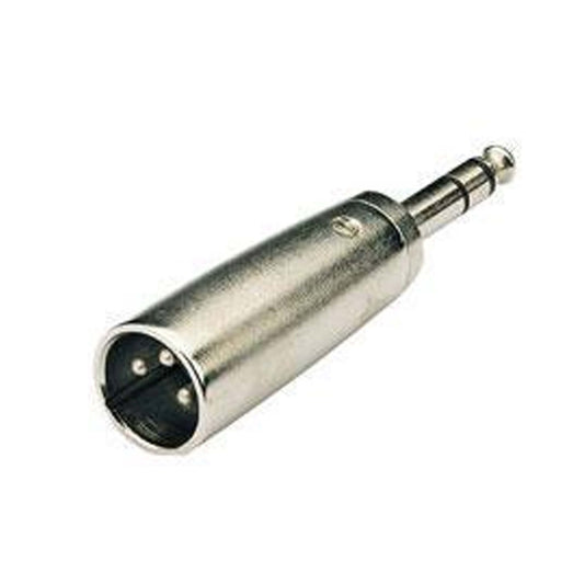 High-quality TVA 6.3MM stereo right angle plug XLR connector on a white background.