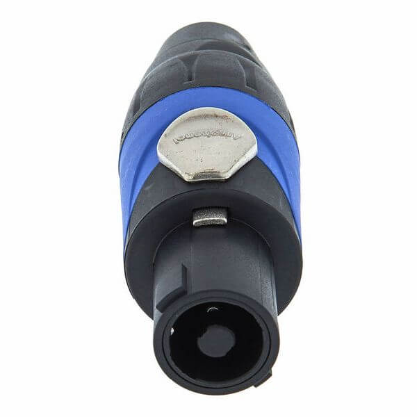Amphenol SP4F 4-Pole SpeakOn Plug, a professional speaker connector designed for reliable audio connections.