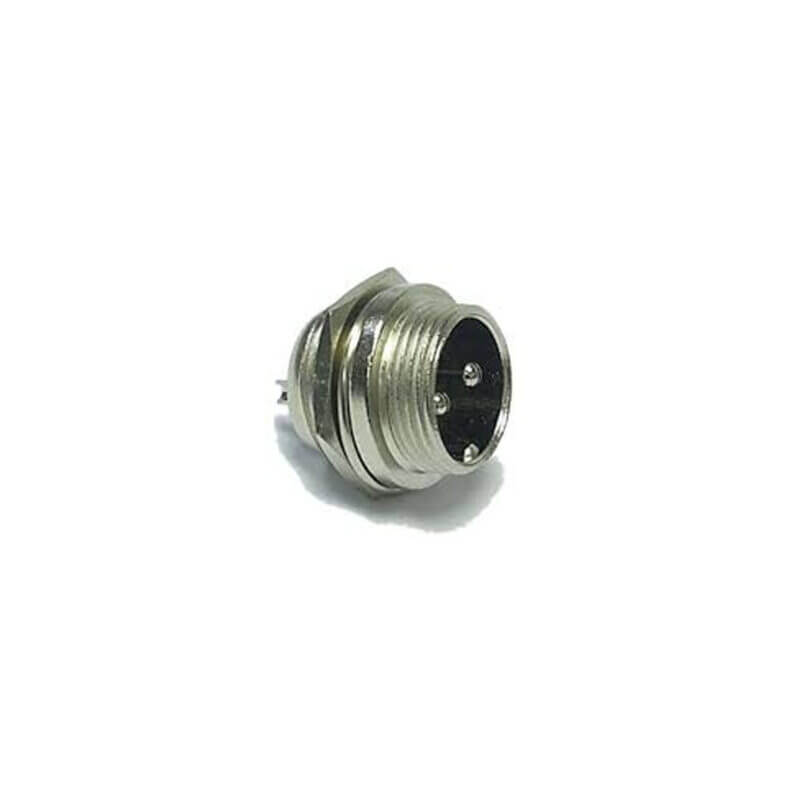 Image of the TVA 3 Pin Socket NC-512, a multi-pin in-line female connector.