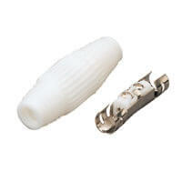 AVLINK RF Coax Cable Joiner, a 75 Ohm coaxial inline coupler used for connecting coaxial cables.