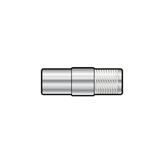 TVA ADAP FCON FEMALE TV RF PLUG Adapter for Coaxial Connections, showcasing the product design and features.