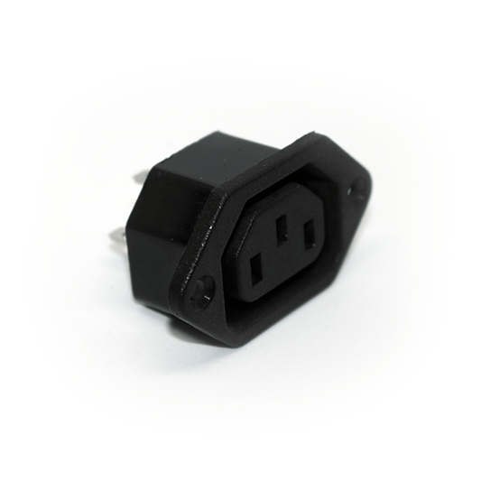 TVA 3-Pin IEC AC Power Socket Chassis Mount, a reliable power solution for various applications.