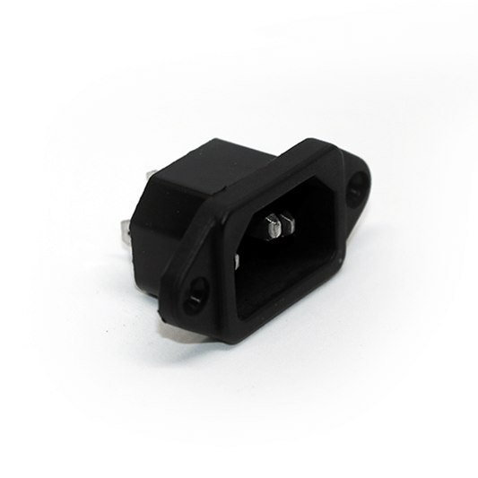 TVA AC IEC Power Plug Chassis Mount Male - Reliable 3P IEC AC Power Connector