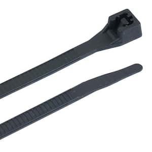 Image of MERCURY CABLE TIES in black color, 100 pack, heavy duty zip ties measuring 92 x 2.6mm.