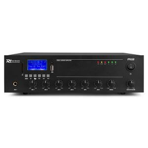 Power Dynamics PPA30 Compact Mixer-Amplifier with USB and Bluetooth connectivity, 100V, 30W, 12V