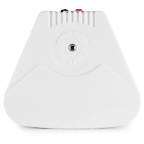 Power Dynamics BC50VW 100V weatherproof speaker set in white, featuring 5.25 inch speakers, designed for outdoor use.