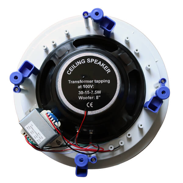 FILO CSV8 2-way ceiling speaker designed for high-quality audio, featuring an 8-inch driver and 30W power output.