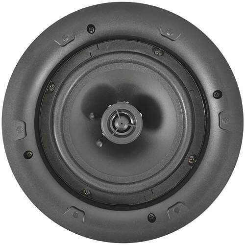 Adastra LP6V Low Profile Ceiling Speaker with 6.5 inch driver, designed for discreet installation and high-quality sound output.