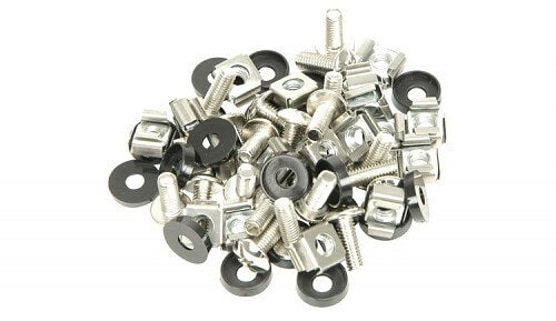 Adastra Rack Mount Captive Nut M6 Pack of 20 - Essential Rack Fixing Kit displayed in a product image.